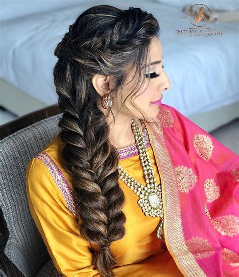 indian hairstyles for long hair